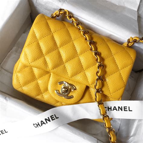 chanel yellow handbag|chanel yellow bag price.